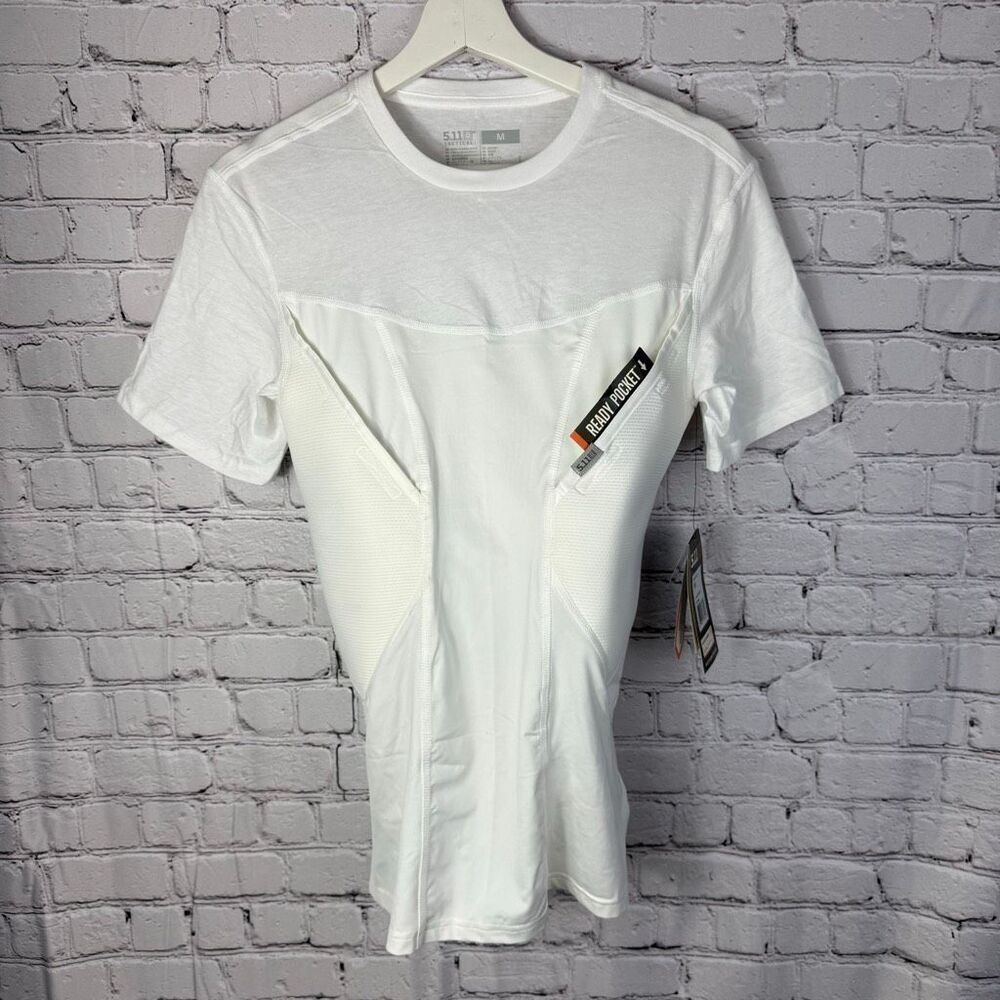 5.11 Tactical Men's CAMS Short Sleeve Baselayer T Shirt Size M NWT
